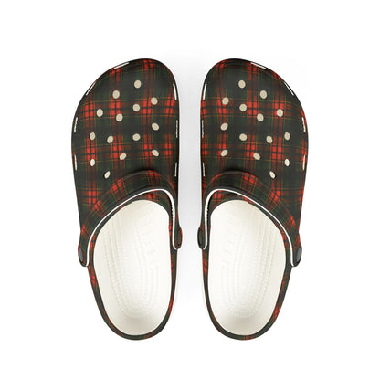 "Kilmor Brieve Tartan", Foam Rubber Clogs