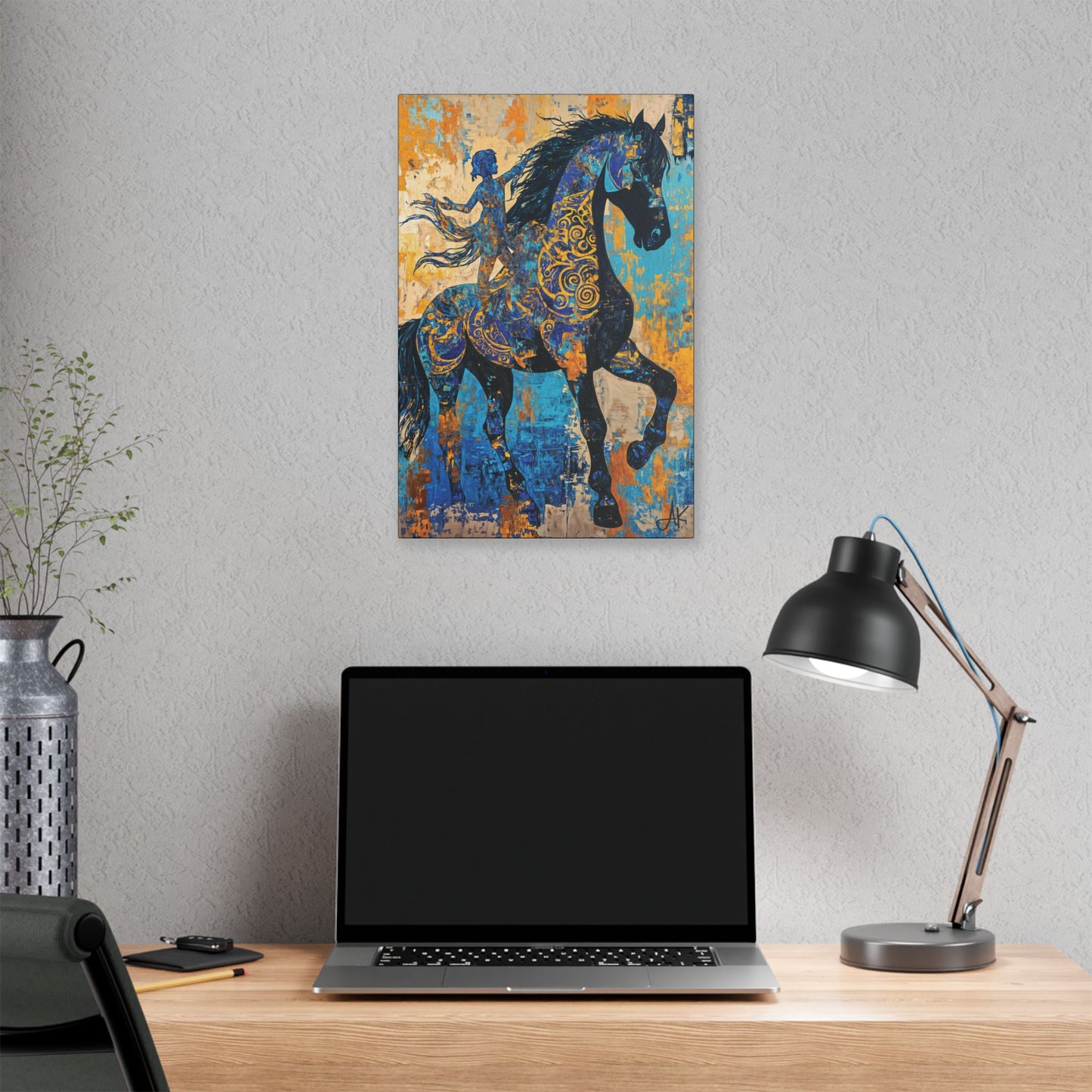 "Unbridled Freedom", Stretched Classic Canvas Fine Art Print