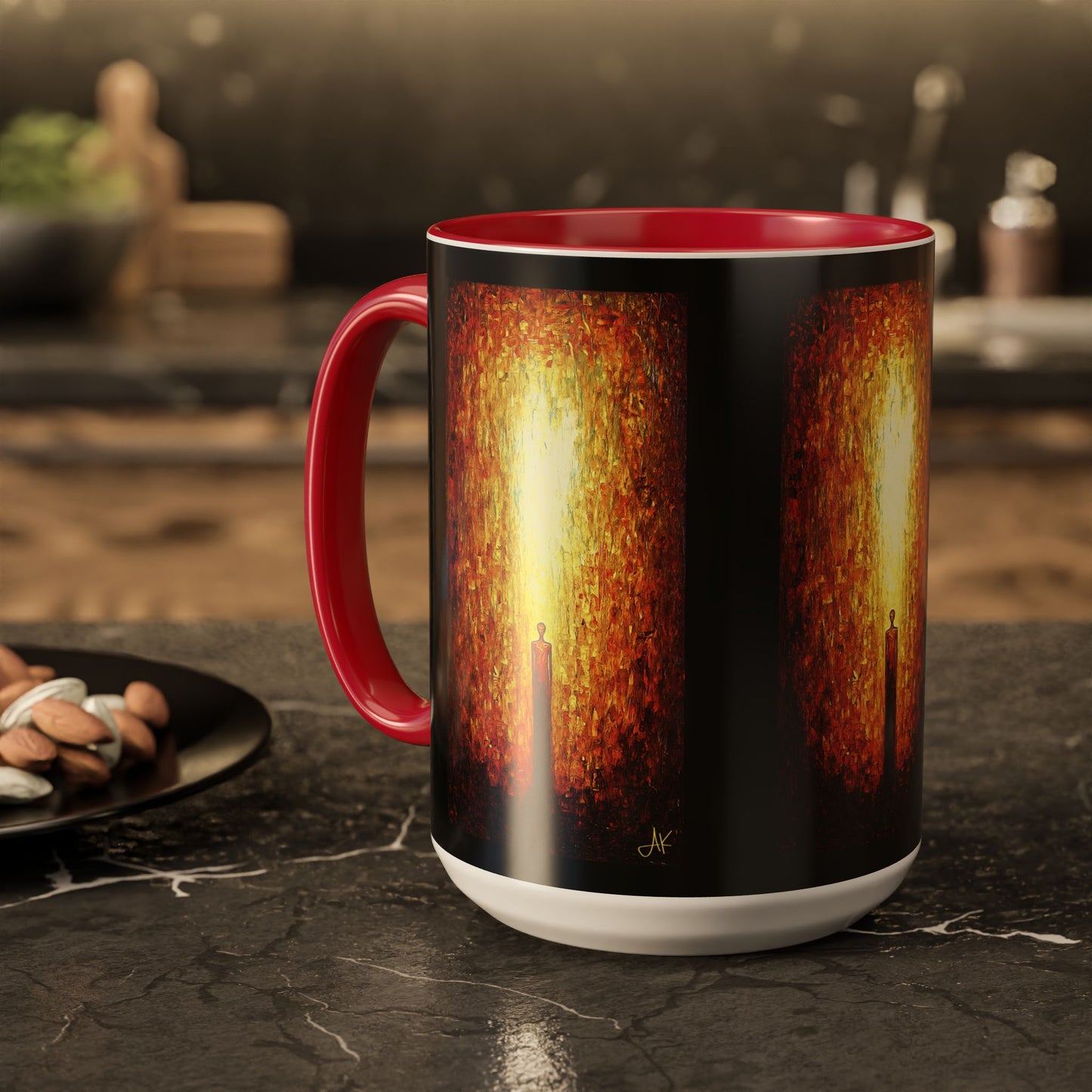 "Born of His Light", Colorful Mugs (11oz, 15oz)