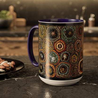 "Every Detail, His Design", Colorful Mugs (11oz, 15oz)