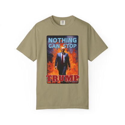 "Nothing Can Stop Trump", Unisex T-shirt (Light Colors)