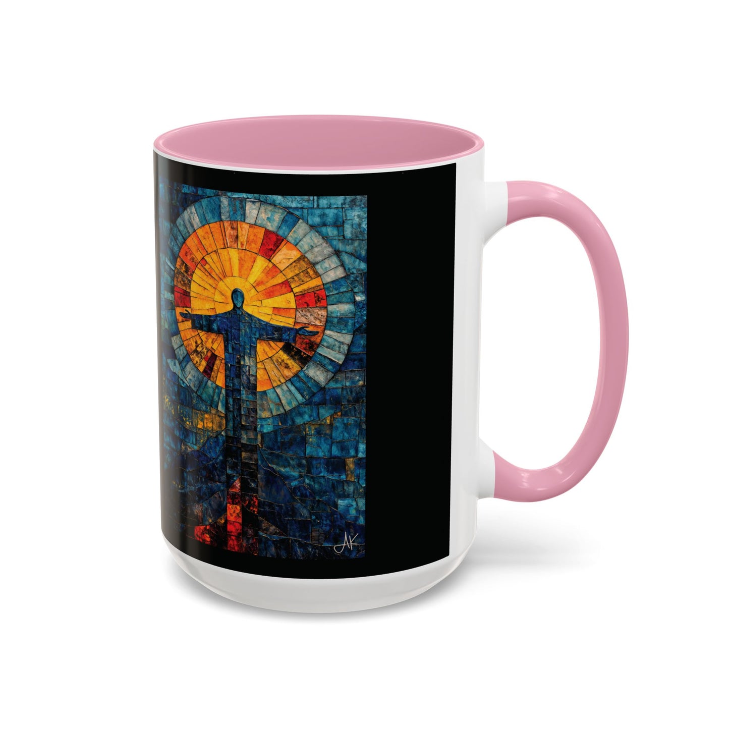 "Alpha and Omega - Revelation 22:13", Colorful Mugs (11oz, 15oz)