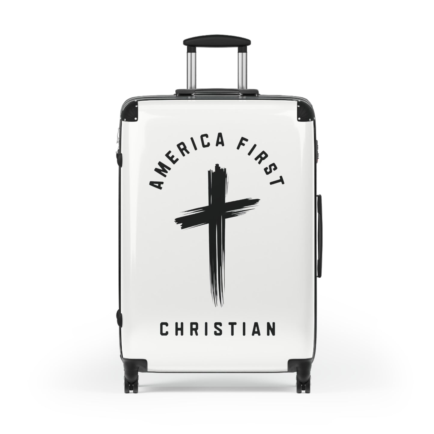 "America First Christian" #05 Suitcases (Alabaster White)