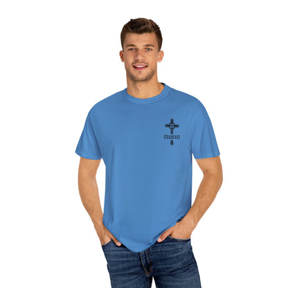 "Steadfast Cross in Black", Unisex T-shirt
