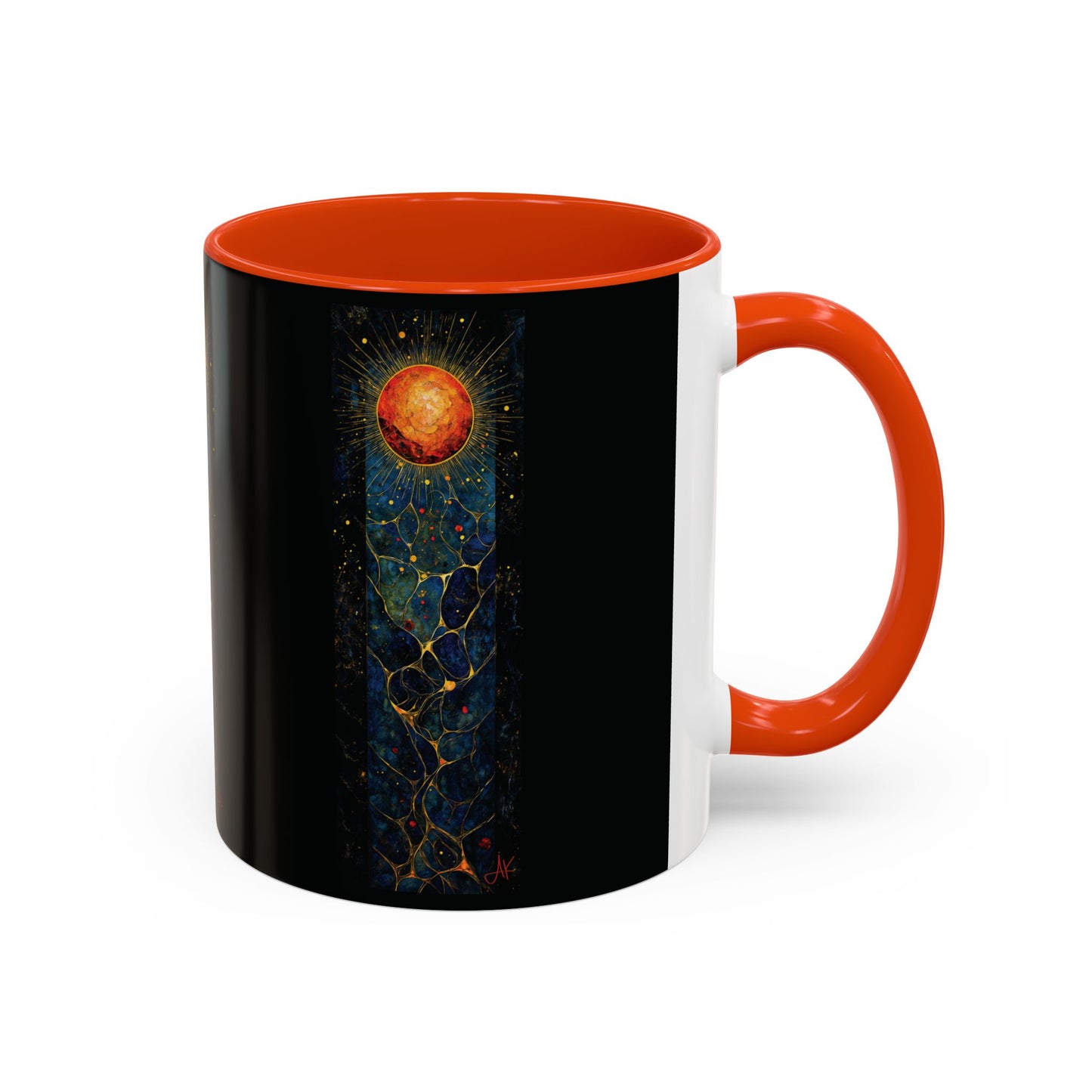 "The Living Light (John 8:12)", Colorful Mugs (11oz, 15oz)