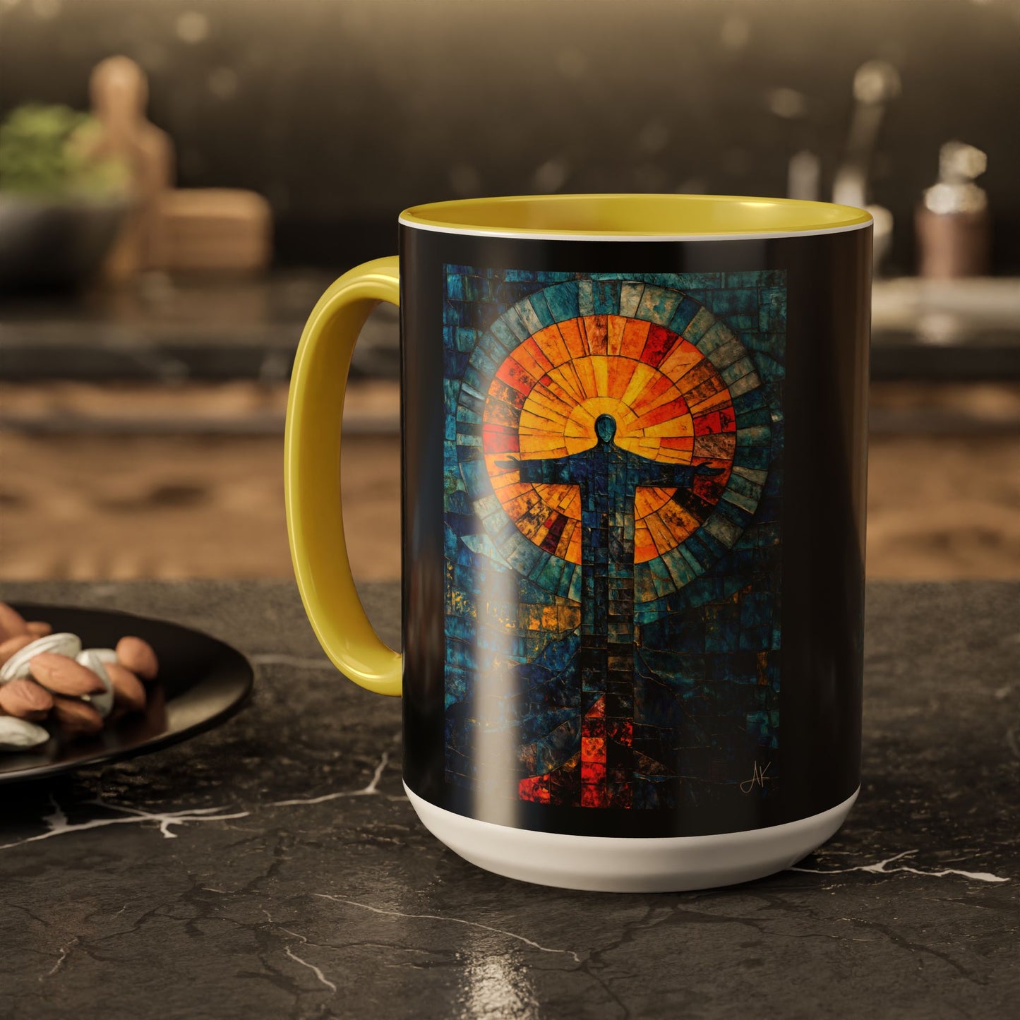 "Alpha and Omega - Revelation 22:13", Colorful Mugs (11oz, 15oz)