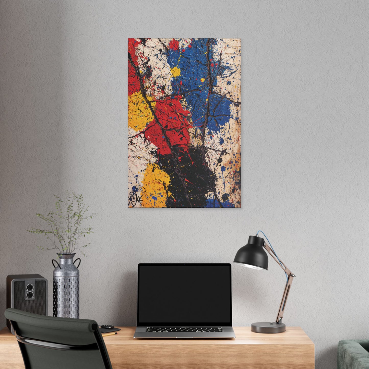 "Abstract 282", Stretched Classic Canvas Fine Art Print