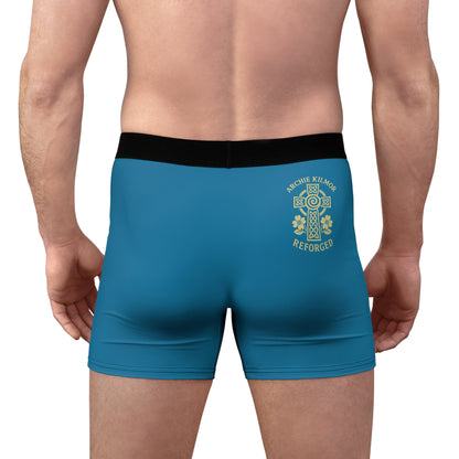 "Archie Kilmor Cross - Reforged" #01, Men's Boxer Briefs (Cerulean Blue)