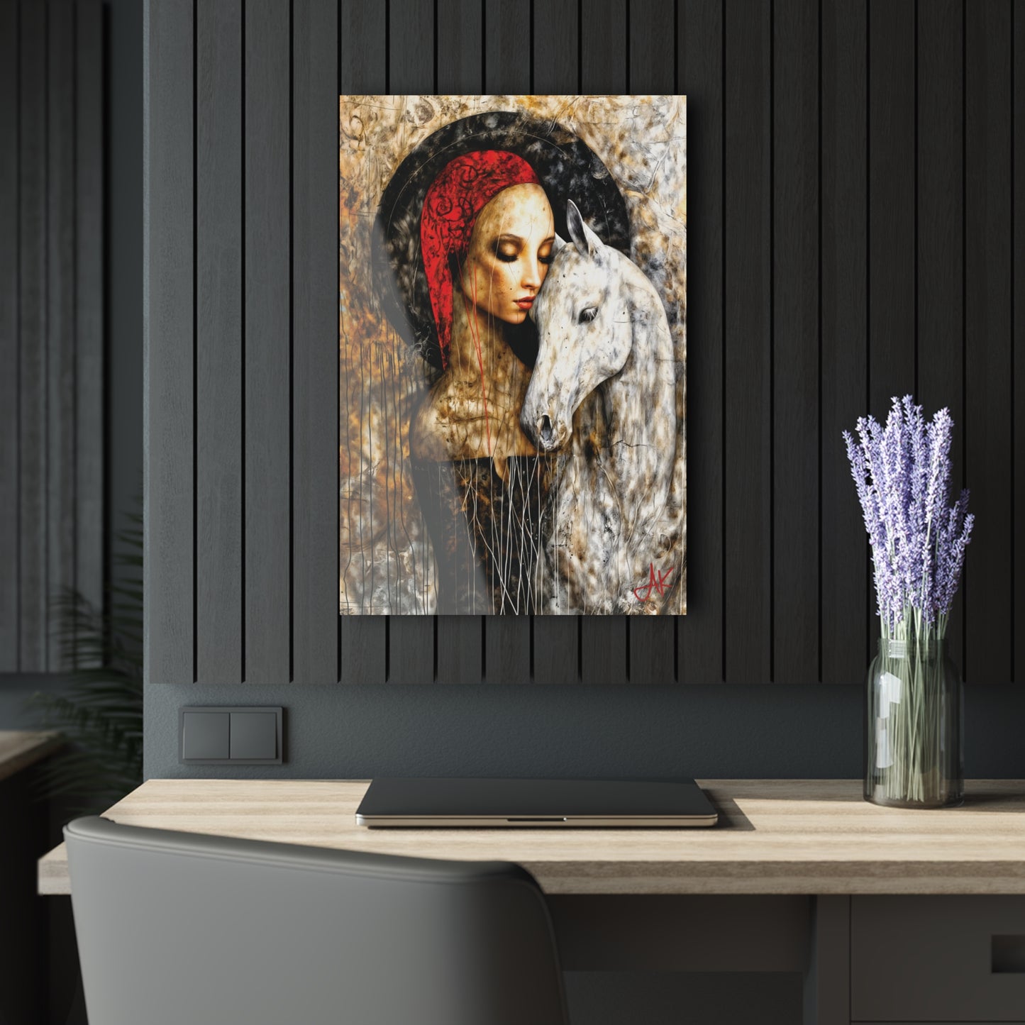 "In My Abscence", Fine Art Acrylic Wall Prints (French Cleat Hanging)