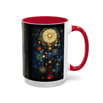 "Ancient Connection to God", Colorful Mugs (11oz, 15oz)