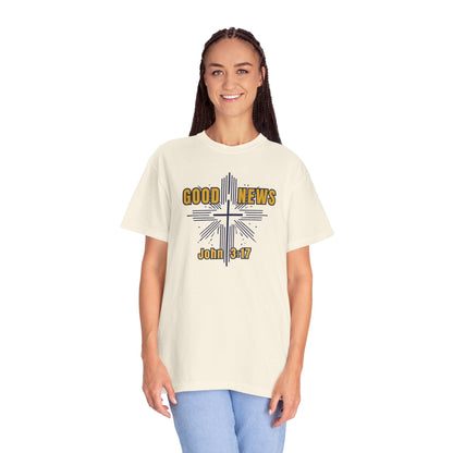 "Good News - John 3:17", Unisex T-shirt