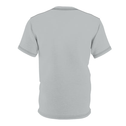 "The Robots Are Already Here", Graphic Art Unisex T-Shirt (Zero Gravity Grey)