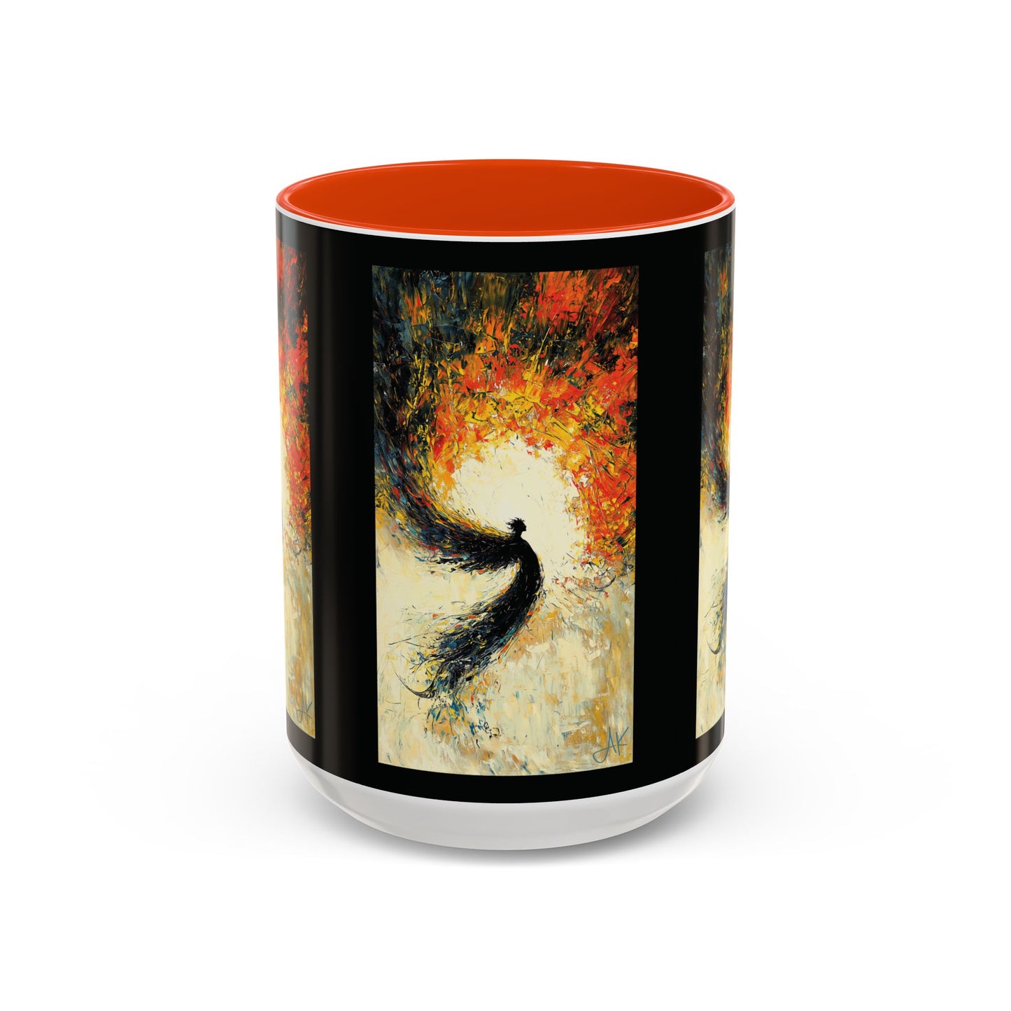 "Seraphic Aegis", Colorful Mugs (11oz, 15oz)