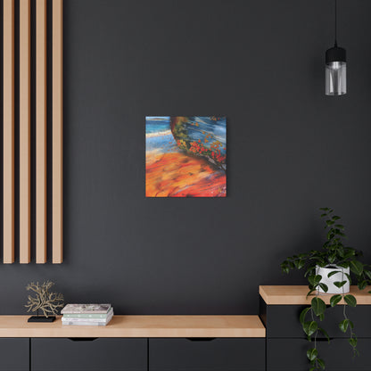 "Landfall Ember – Memories of Ancestral Strakes", Fine Art Matte Canvas, Stretched, 1.25"