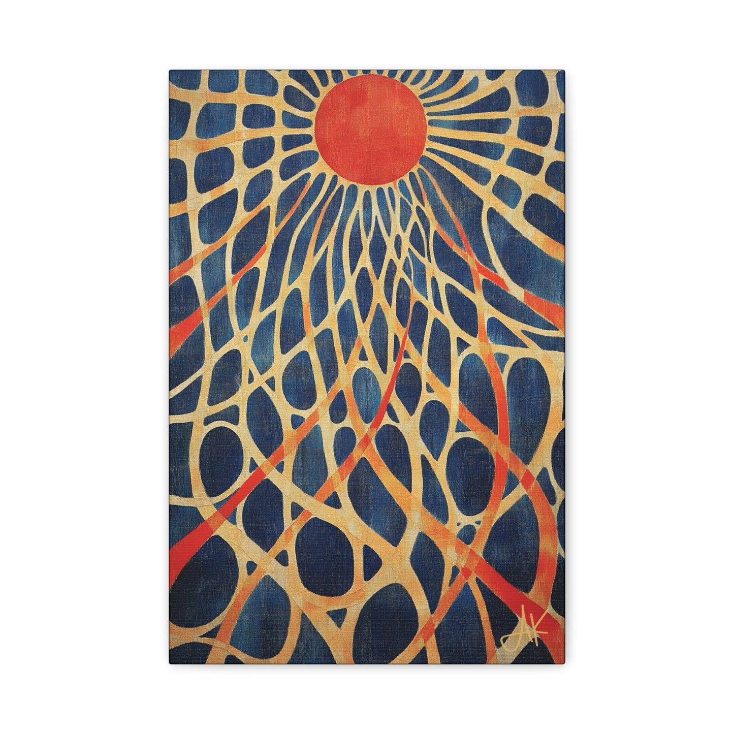 "70's Summer", Fine Art Matte Canvas, Stretched, 1.25"