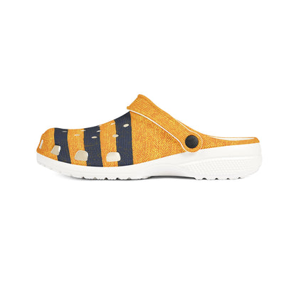 "Triple Ensign", Foam Rubber Clogs