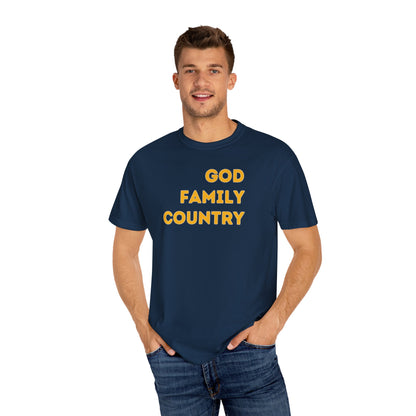 "God Family Country", Unisex T-shirt