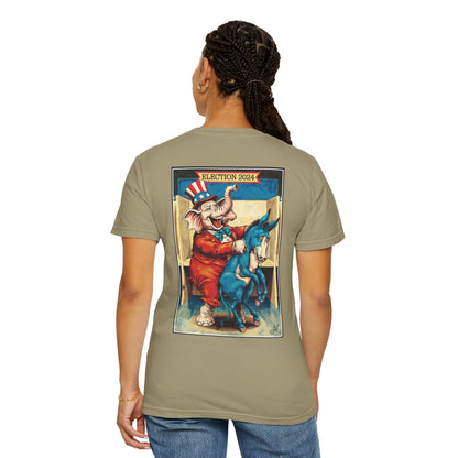 "MAGA Spanked the Donkeys 2024", Unisex T-shirt (Light Colors)