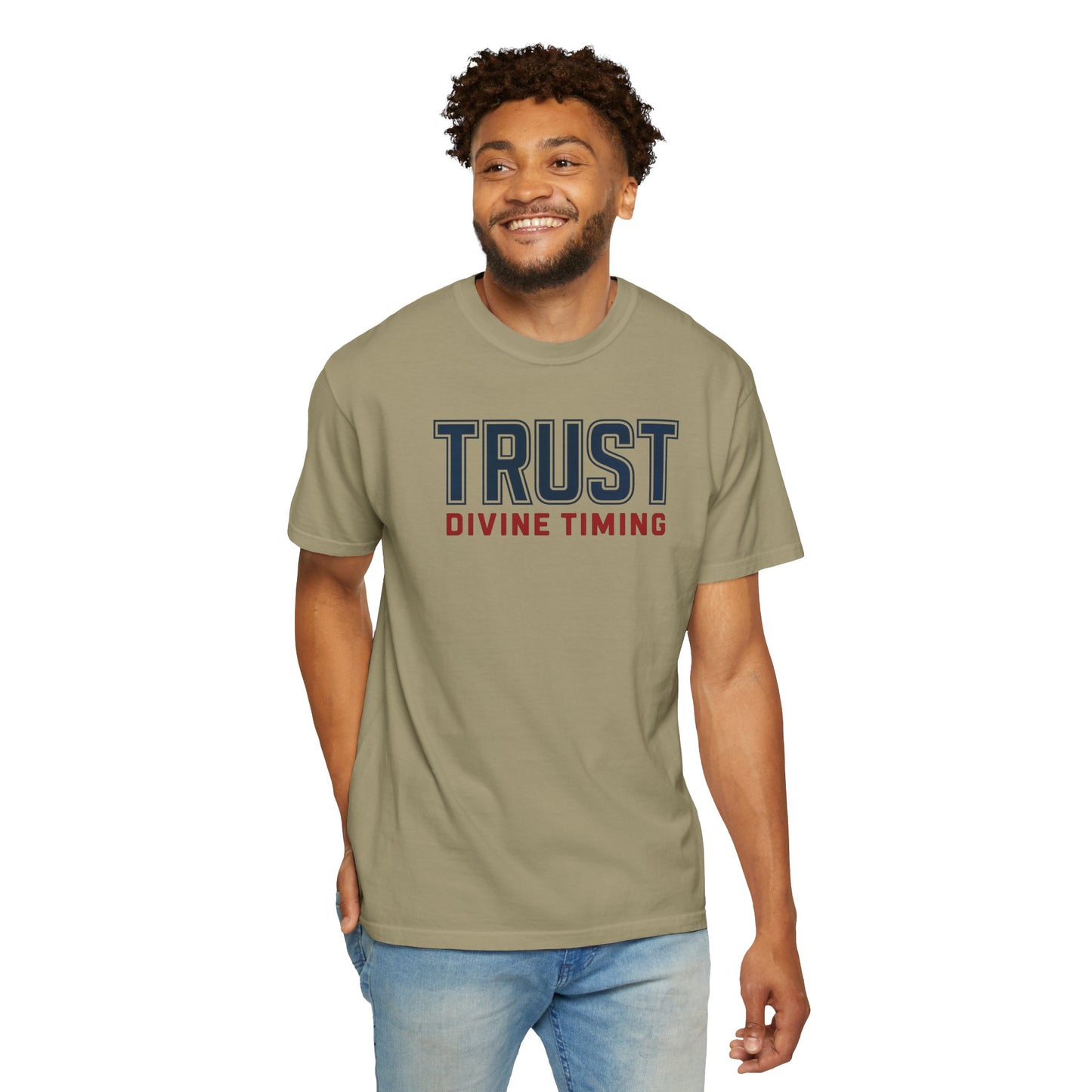 "Trust Divine Timing" #02, Unisex T-shirt