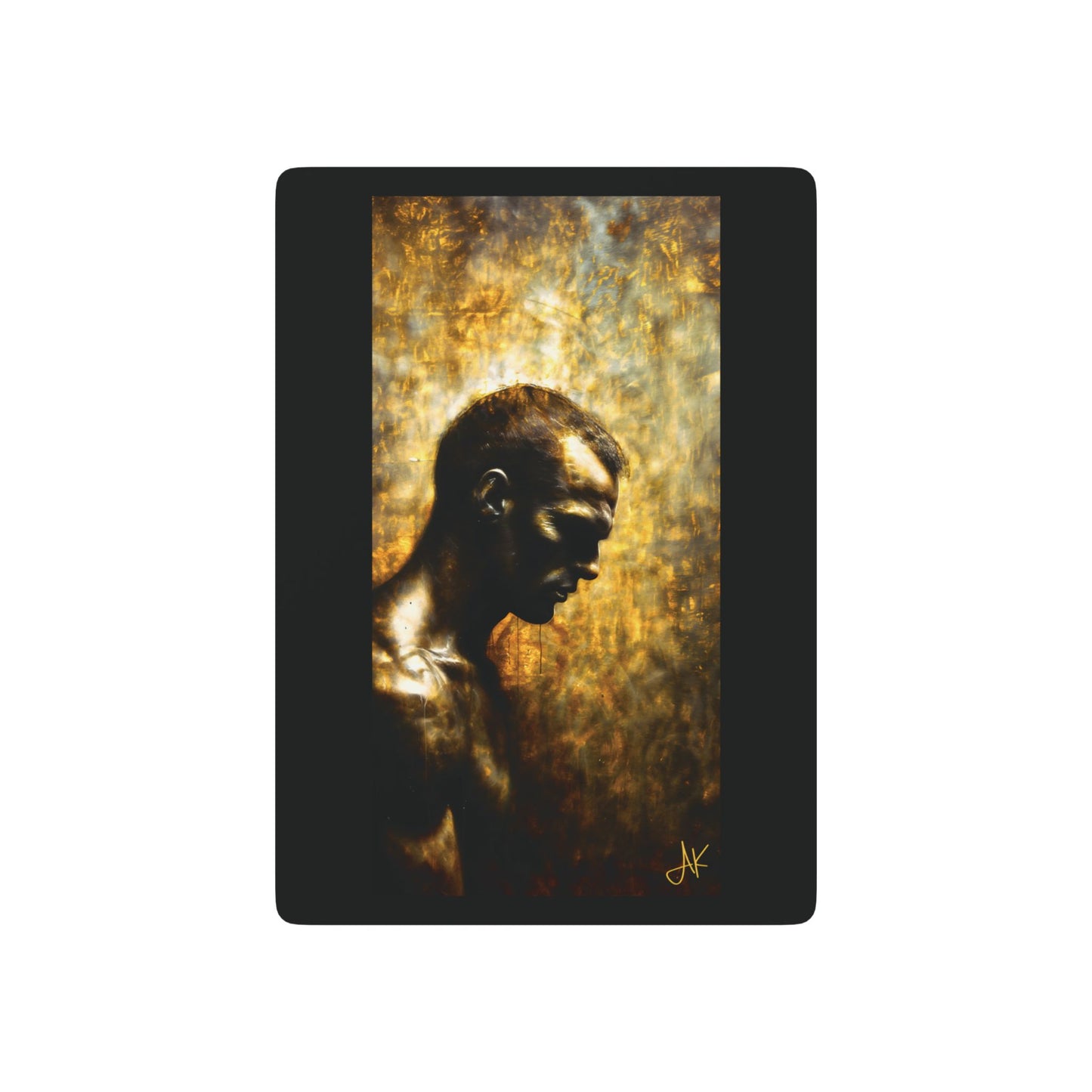 "Darkness Lifting", Fine Art Playing Cards (Void Black)