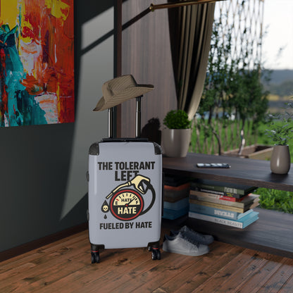 "The Tolerant Left", Suitcase (Concrete Grey)