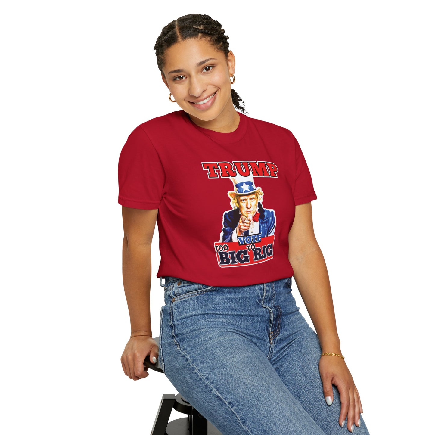 "Trump - Too Big To Rig", Unisex T-shirt