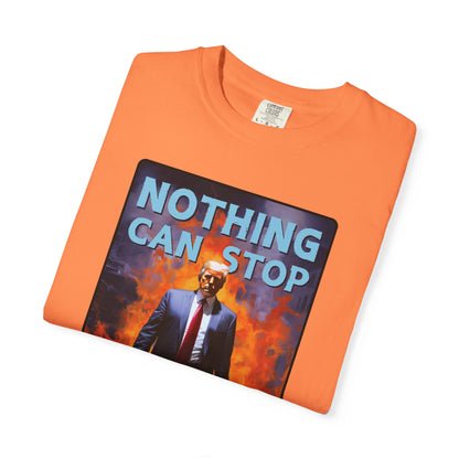 "Nothing Can Stop Trump", Unisex T-shirt (Light Colors)