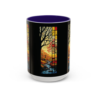 "Realization at 5", Colorful Mugs (11oz, 15oz)