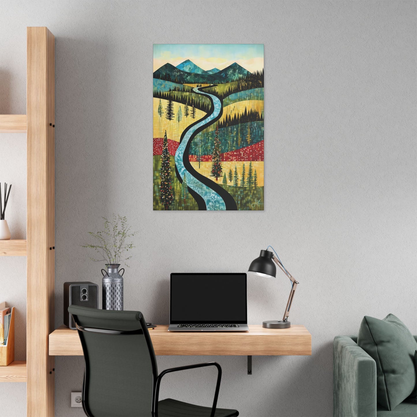 "Natural Wonder", Stretched Classic Canvas Fine Art Print