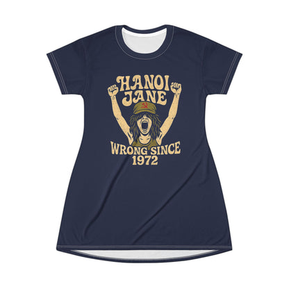 "Hanoi Jane", T-Shirt Dress (BGS Blue)