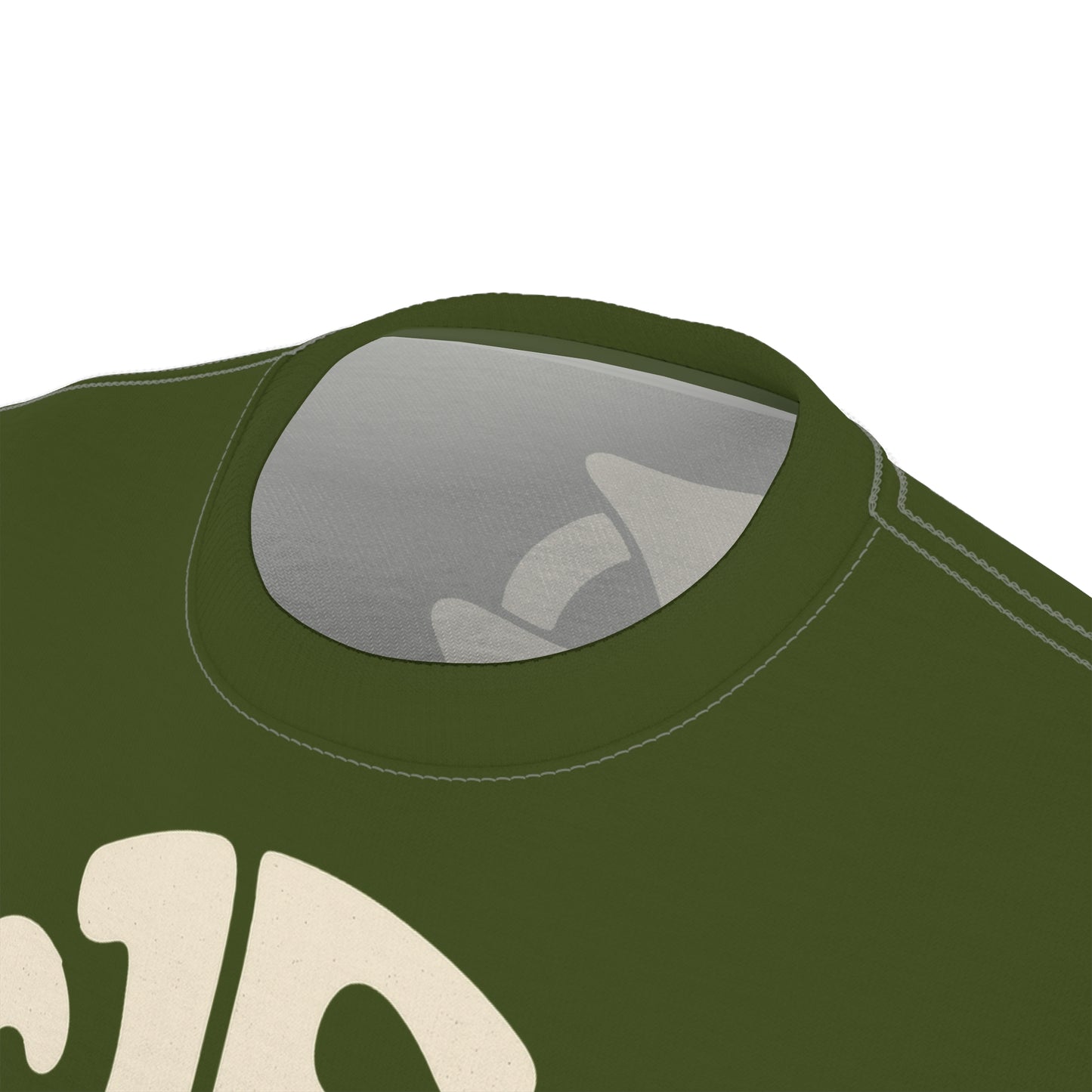 "Retro Jesus", Unisex T-shirt (Verdun Green)