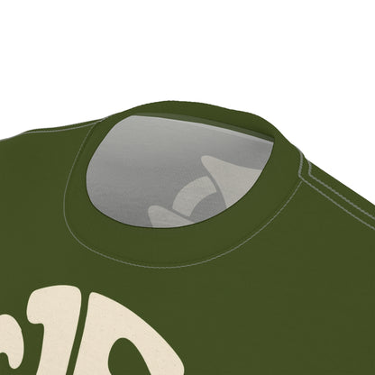 "Retro Jesus", Unisex T-shirt (Verdun Green)