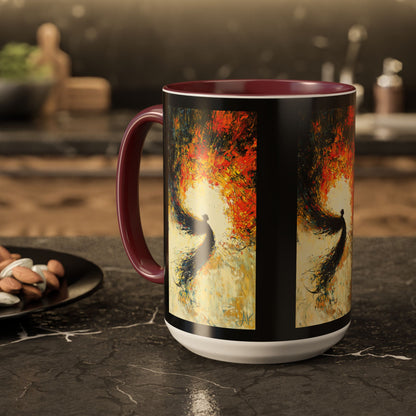 "Seraphic Aegis", Colorful Mugs (11oz, 15oz)
