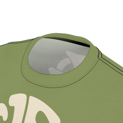 "Retro Jesus", Unisex T-shirt (Sage Green)