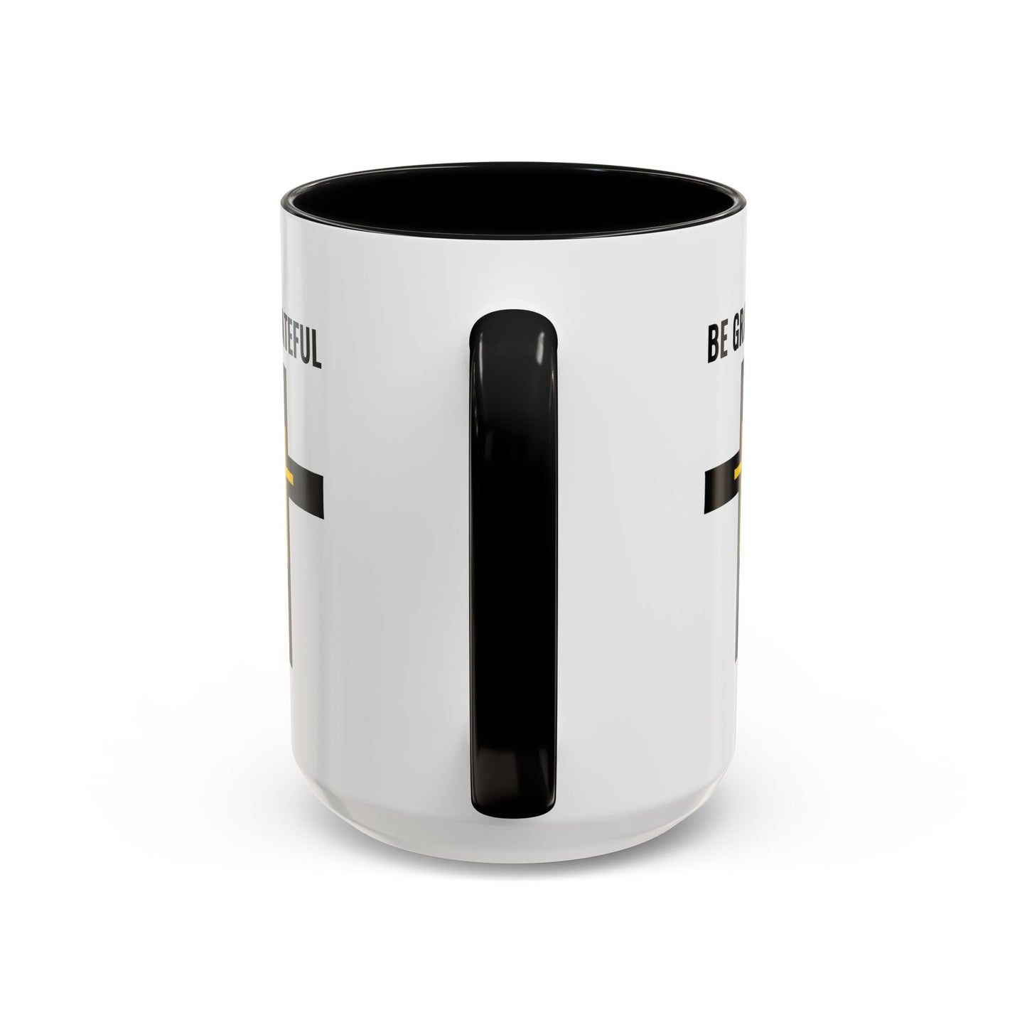 "Be Grateful", Accent Coffee Mug