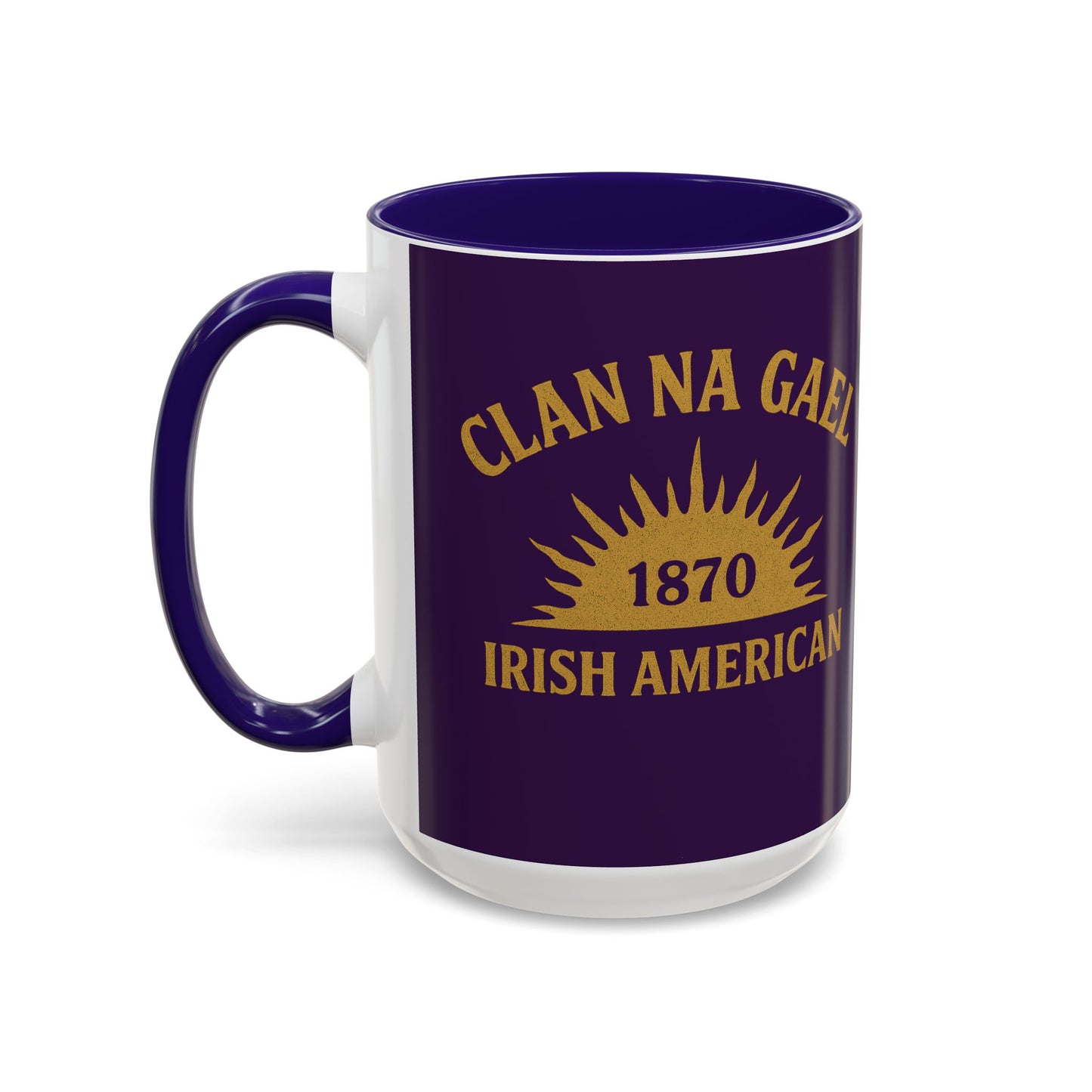 "Clan na Gael - Irish American", Colorful Mugs (11oz, 15oz) (3B0A4F)