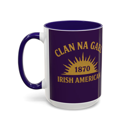 "Clan na Gael - Irish American", Colorful Mugs (11oz, 15oz) (3B0A4F)