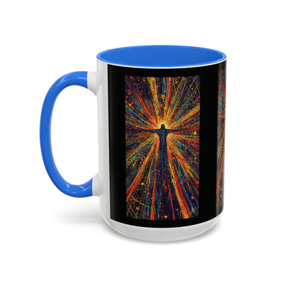 "Born Again in His Radiance - Isaiah 60:1", Colorful Mugs (11oz & 15oz)