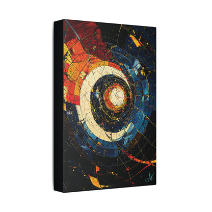 "Shatterdawn Vortex", Stretched Classic Canvas Fine Art Print