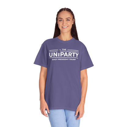"The Uniparty Shot President Trump" #03, Unisex T-shirt