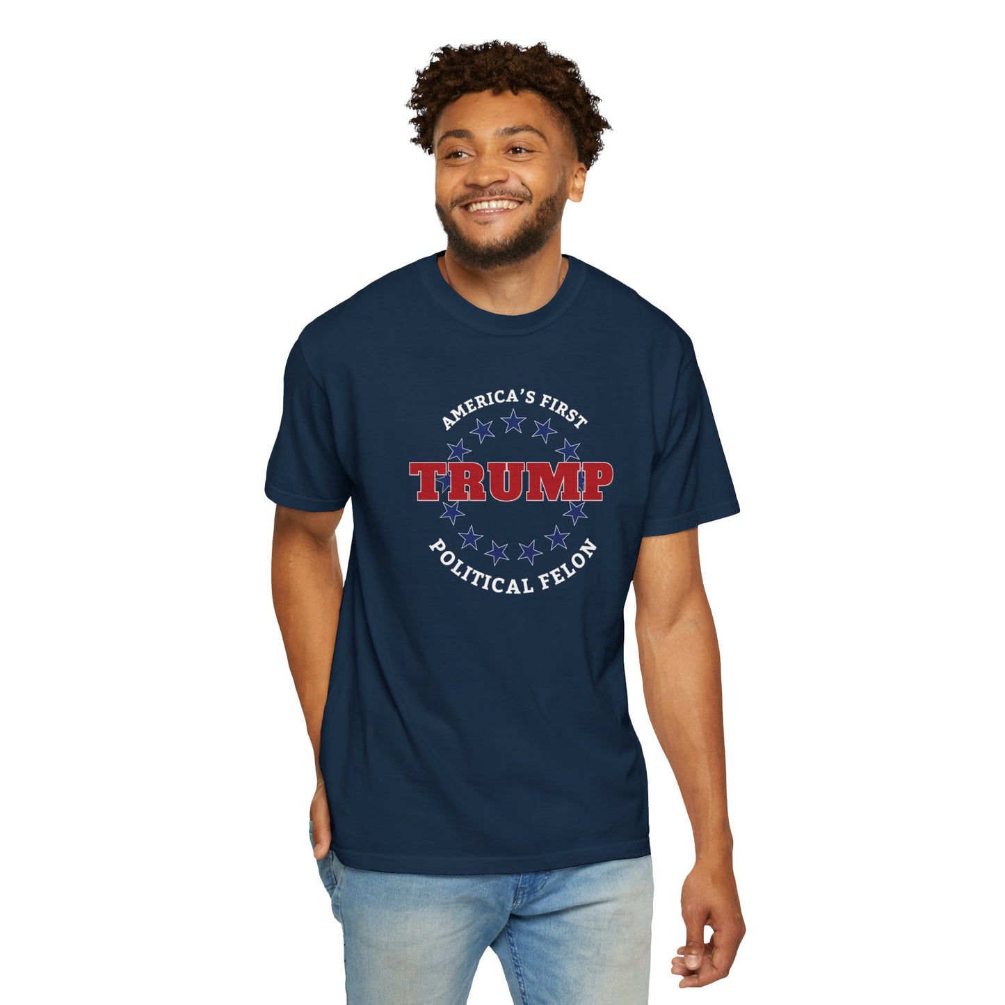 "Trump - America's First Political Felon", Unisex T-shirt