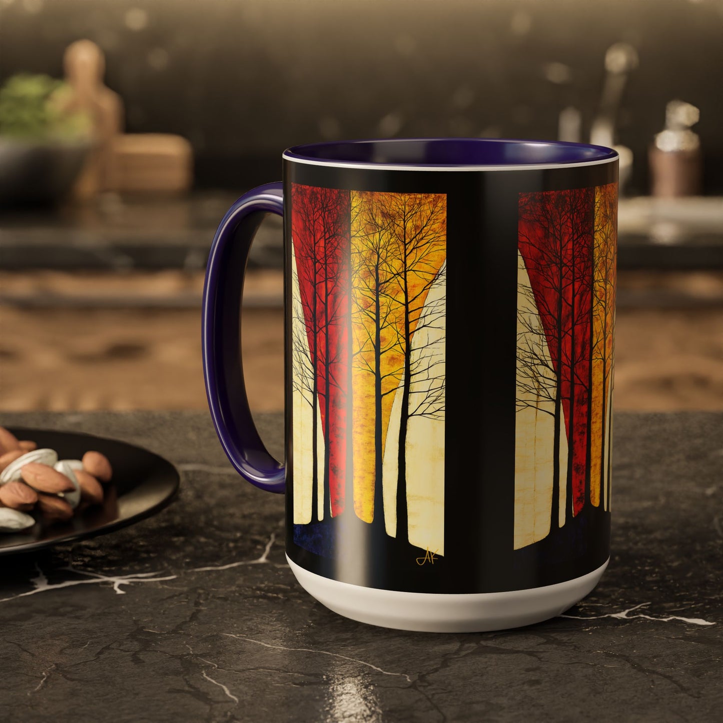 "Go Out in Joy" Isaiah 55:12 (NIV)", Colorful Mugs (11oz & 15oz)