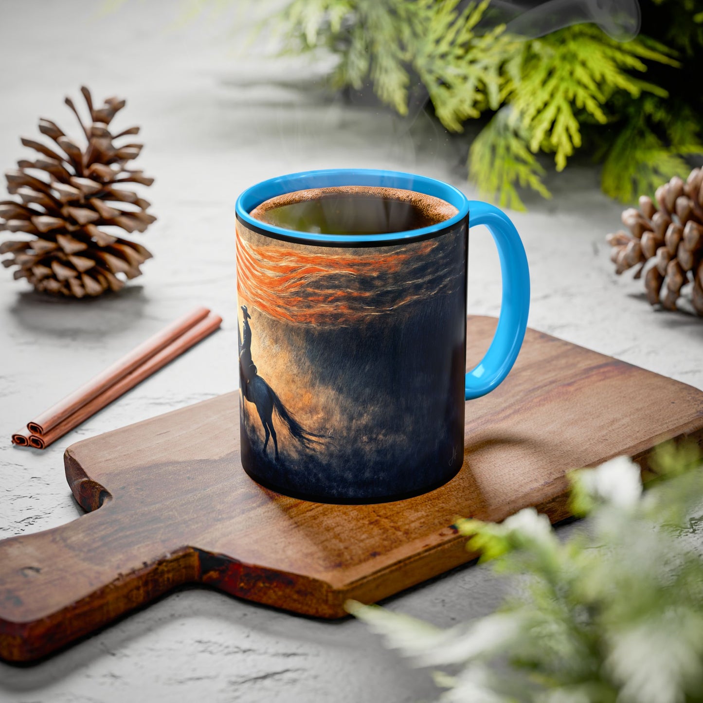 "Liberty under God", Colorful Mugs (11oz, 15oz)