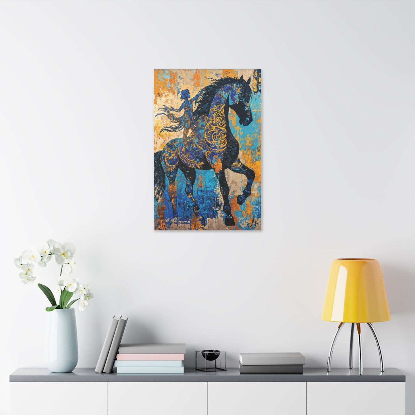 "Unbridled Freedom", Stretched Classic Canvas Fine Art Print