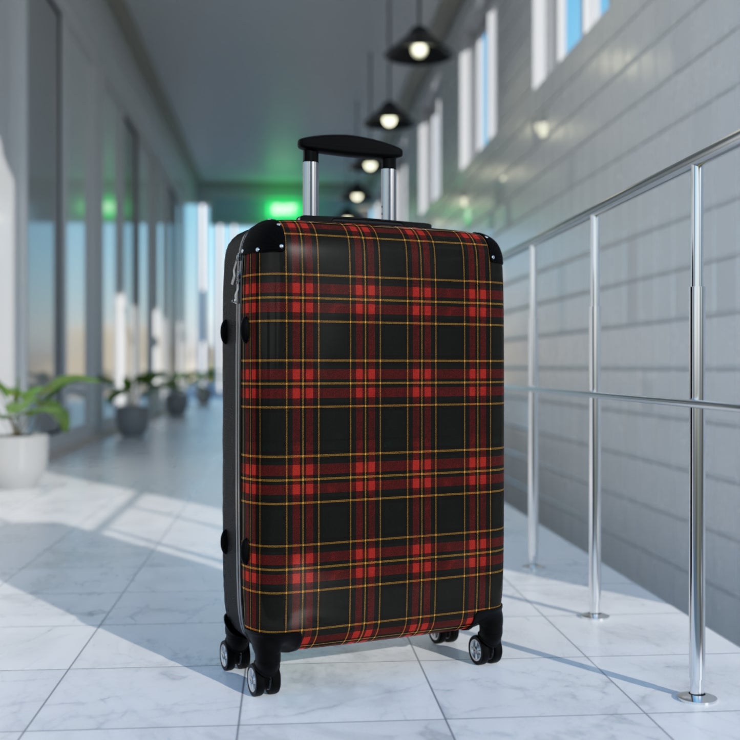 "Kilmor Gallóglach Tartan", Pattern Art Suitcases