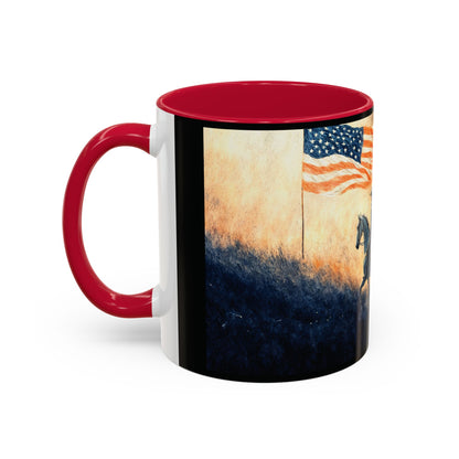 "Liberty under God", Colorful Mugs (11oz, 15oz)