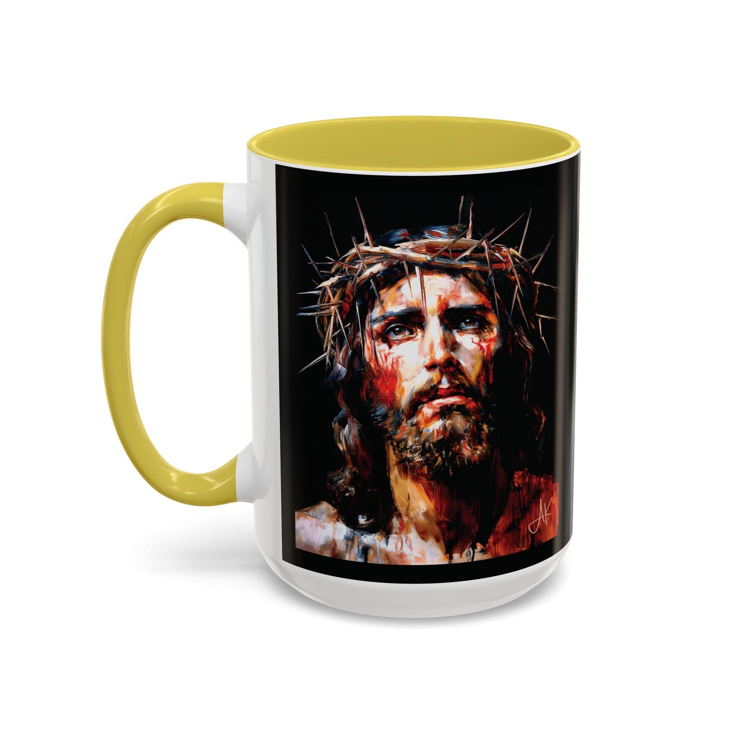 "Crown of Thorns", Colorful Mugs (11oz, 15oz)
