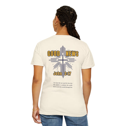 "Good News - John 3:17", Unisex T-shirt