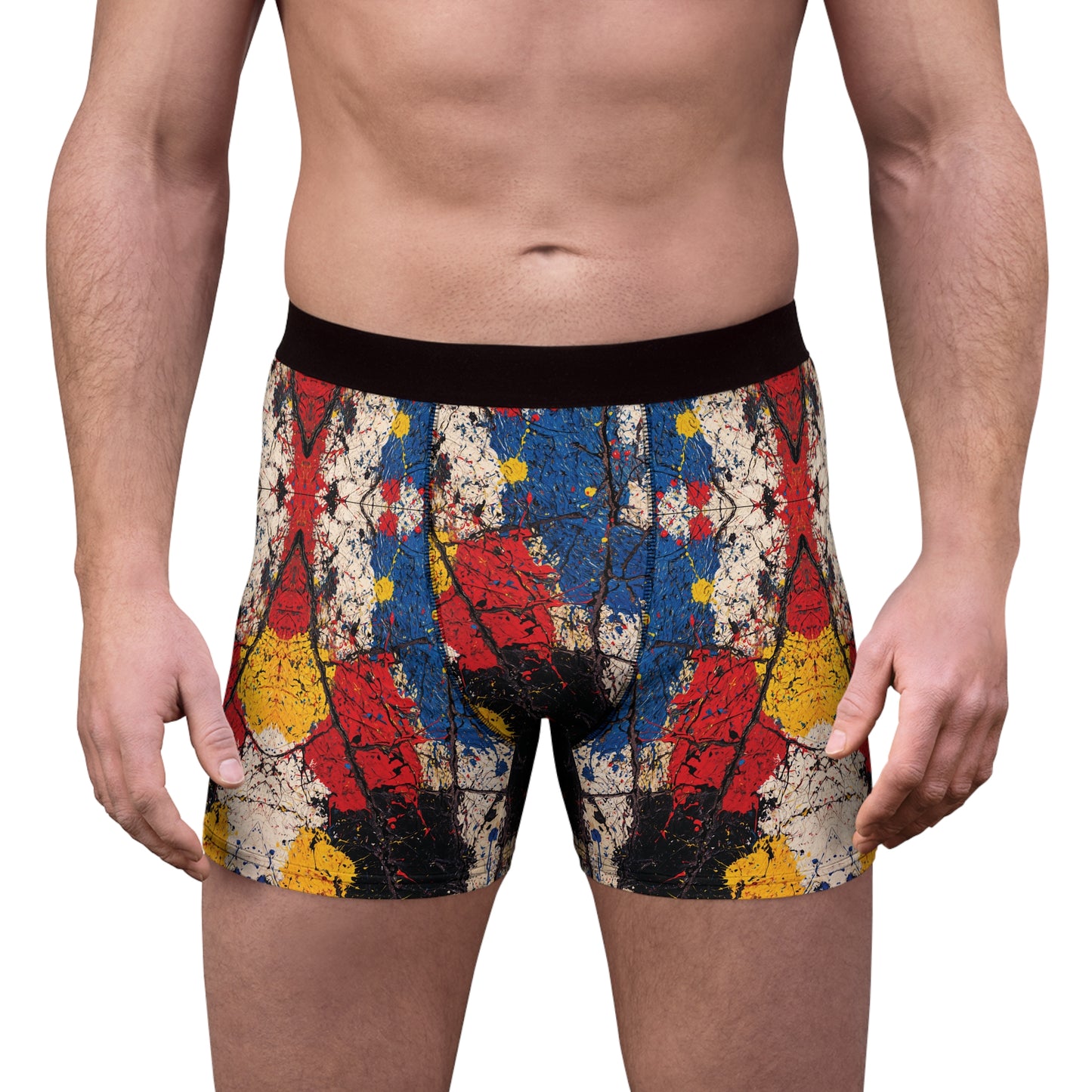 "Abstract 282", Men's Boxer Briefs