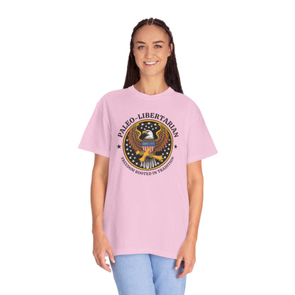 "Paleo-Libertarian" #01, Unisex T-shirt (Light Colors)